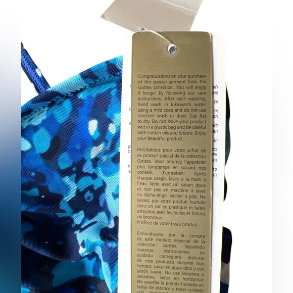 Gottex One-Piece Swimsuit Size 8 NWT - Picture 5 of 12